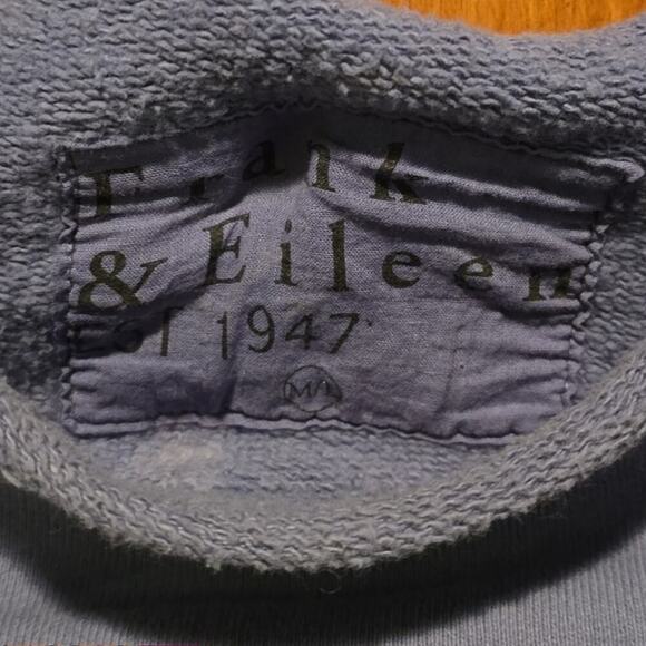 Frank & Eileen Ella The Easiest Dress In Jean Blue Fleece Size Medium - Large - Picture 9 of 13